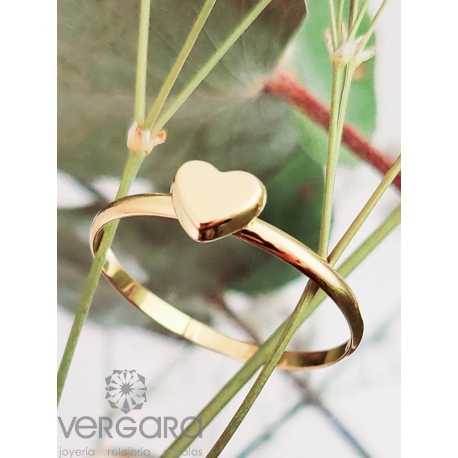 SORTIJA ORO CORAZON