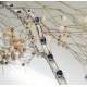 PULSERA DIAMANTES Y ZAFIROS