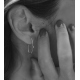 PENDIENTES ORO 18 KT. DIAMANTES