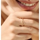 ANILLO CRUZADO DE ORO 18 KT. Y DIAMANTES