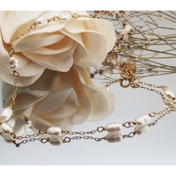 PULSERA ORO 18 KT. PERLAS CULTIVADAS RICE