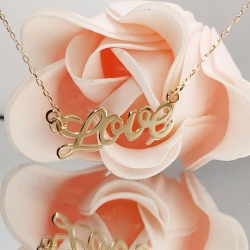 GARGANTILLA LOVE ORO 18 KT