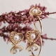 SORTIJA ORO 18 KT. CORAZON CON PERLA
