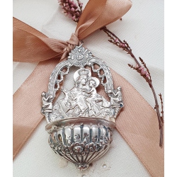 BENDITERO PLATA VIRGEN DEL CARMEN