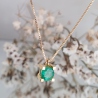 GARGANTILLA ORO ESMERALDA