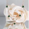 GARGANTILLA ORO 18 KT. ESMERALDAS