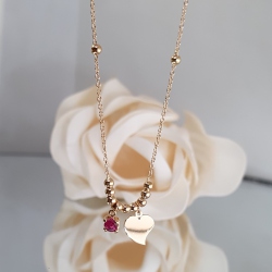 GARGANTILLA ORO 18 KT. RUBÍ