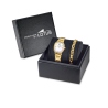 RELOJ DE MUJER 2GETHER NACAR CON BRAZALETE DE ACERO 19013/1