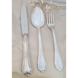 SET CUBIERTOS ADULTO PLATA DE LEY PEDRO DURAN 3 PIEZAS