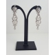 PENDIENTES ORO BLANCO