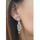 PENDIENTES ORO BLANCO