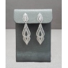 PENDIENTES ORO BLANCO
