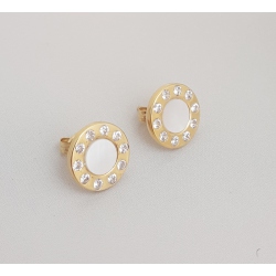 PENDIENTES ORO Y NACAR