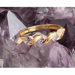 SORTIJA ORO AMARILLO 18 K AMATISTA