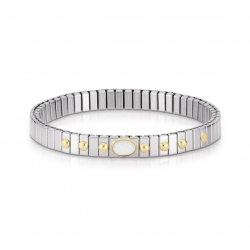 PULSERA NOMINATION ACERO Y ORO