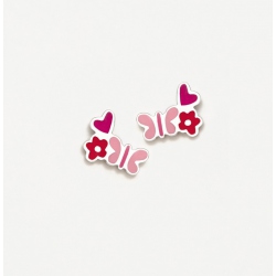 PENDIENTES MARIPOSA ROSAS SWEETIE AGATHA RUIZ DE LA PRADA