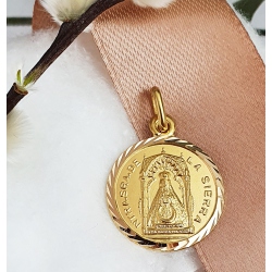 MEDALLA ORO VIRGEN NUESTRA SRA. DE LA SIERRA