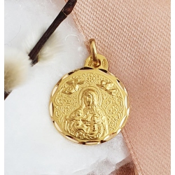 MEDALLA ORO VIRGEN DE REGLA
