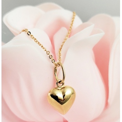 COLGANTE CORAZÓN ORO