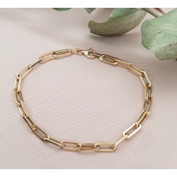 PULSERA ORO 18 KT. ESLABONES ALARGADOS