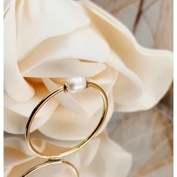 ANILLO ORO 18 KT. PERLA