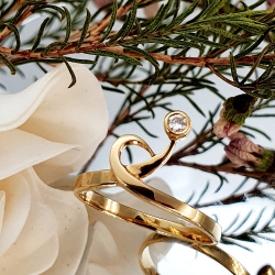 SORTIJA ORO BRILLANTE 0.08 CT.