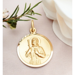 MEDALLA ORO 18 KT. SAN FRANCISCO JAVIER
