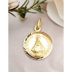 MEDALLA ORO 18 KT. VIRGEN NTRA. SRA. DE GUADALUPE