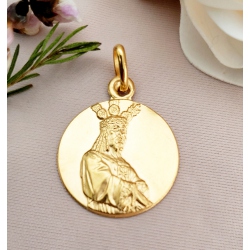 MEDALLA ORO 18 KT. JESÚS CAUTIVO 20mm.
