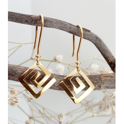 PENDIENTES ORO 18 KT.