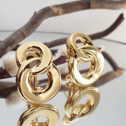 PENDIENTES ORO 18 KT.