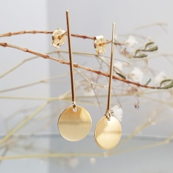 PENDIENTES ORO 18 KT.