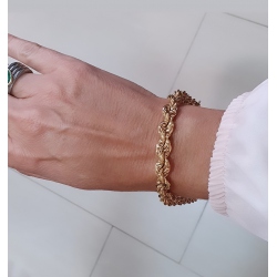 PULSERA ORO 18 KT. CORDON SALOMONICO