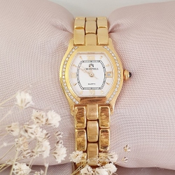 RELOJ ORO BRILLANTES 18 KT. CROMWELL