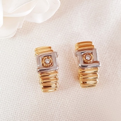 PENDIENTES ORO 18 KT. BRILLANTES