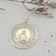 MEDALLA ORO 18 KT. VIRGEN DEL CARMEN