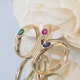 ANILLO ORO AMARILLO 18 KT. CON ZAFIRO EN TALLA OVAL