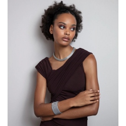 COLLAR VICEROY ACERO MESH TUBULAR 14204C010