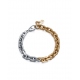 PULSERA VICEROY ACERO BICOLOR 14197P01019