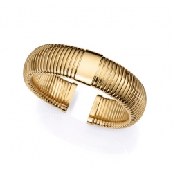 PULSERA VICEROY LAURA ESCANES TUBOGAS IP DORADA