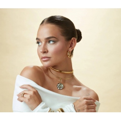 COLLAR VICEROY IP DORADO COL. LAURA ESCANES TUBOGAS