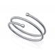 PULSERA TUBOGAS HELICE VICEROY LAURA ESCANES ACERO