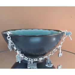 PULSERA DE MALAGA PLATA DE LEY