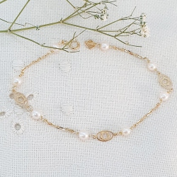 PULSERA ORO 18 KT. PERLAS CULTIVADAS