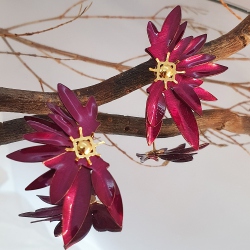 PENDIENTES Dalia PLATA IP BUGANVILLA