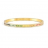 Pulsera Pretty Bangles con Cubic Zirconia colores