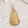 MEDALLA VIRGEN VICTORIA DE MÁLAGA EN ORO 18 CT.