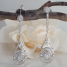 PENDIENTES PLATA ART DECÓ
