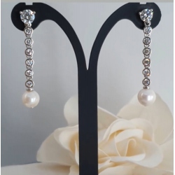 PENDIENTES CAMALEONI MULL CON PERLAS
