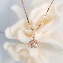 COLGANTE ORO 18 KT. BRILLANTES